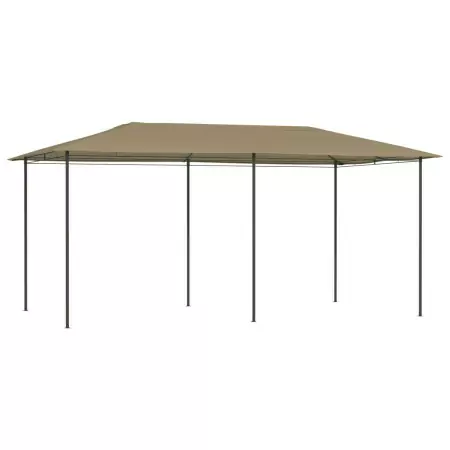 Gazebo 3x6x2,6 m Grigio Talpa 160 g/m²