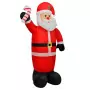 Babbo Natale Gonfiabile con LED 120 cm