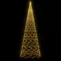 Albero di Natale con Puntale Bianco Caldo 3000 LED 800 cm