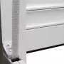 Tapparella Avvolgibile in Alluminio 110x220 cm Bianco