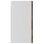 Mobile Pensile Rovere Fumo 29,5x31x60 cm in Legno Multistrato