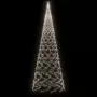 Albero di Natale con Puntale Bianco Freddo 3000 LED 800 cm