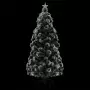 Albero di Natale Artificiale Supporto/LED 150 cm Fibra Ottica