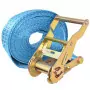 Cinghie d'Ancoraggio 10 pz a Cricchetto 2 T 6mx38mm Blu