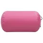 Rullo da Ginnastica Gonfiabile con Pompa 100x60 cm in PVC Rosa