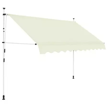 Tenda da Sole Retrattile Manuale 250 cm Crema