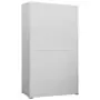 Armadio Classificatore Grigio Chiaro 90x46x164 cm in Acciaio