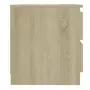 Comodino Rovere Sonoma 50x39x43,5 cm in Truciolato