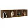 Libreria/Mobile TV Rovere Marrone 36x30x143cm Legno Multistrato