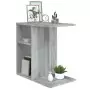 Tavolino Grigio Sonoma 50x30x50 cm Legno Multistrato