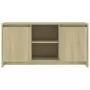 Mobile Porta TV Rovere Sonoma 102x37,5x52,5 cm in Truciolato