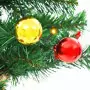 Albero di Natale Artificiale con Palline e LED 64 cm Verde