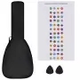 Set Ukulele Soprano con Borsa per Bambini Blu Baby 23"