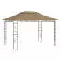 Gazebo 4x3x2,7 m Grigio Talpa 160 g/m²