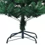 Albero di Natale Artificiale Punte Iridescenti Verde 180 cm PVC