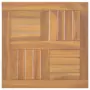 Piano Tavolo Quadrato 50x50x2,5 cm in Legno Massello di Teak