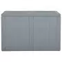 Baule da Giardino 180 L Grigio in Rattan PP