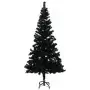 Albero di Natale Artificiale con Supporto Nero 180 cm PVC