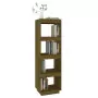 Libreria/Divisorio Miele 40x35x135 cm in Legno Massello di Pino