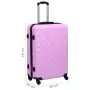 Trolley a Custodia Rigida Rosa ABS