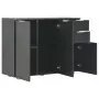 Credenza Nero Lucido 107x35x80,5 cm