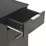 Credenza Nero Lucido 107x35x80,5 cm