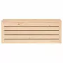 Contenitore Portaoggetti 89x36,5x33 cm Legno Massello Pino