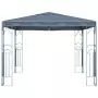 Gazebo con Stringa di Luci LED 300x300 cm Antracite