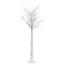 Albero Natale 140 LED 1,5m Salice Bianco Freddo Interno Esterno