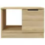 Tavolino da Salotto Rovere Sonoma 50x50x36 cm Legno Multistrato