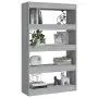 Libreria/Divisorio Grigio Sonoma 80x30x135 cm in Truciolato