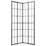 Cabina Doccia ESG Smerigliato 80x80x180 cm Nera