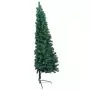 Albero di Natale Artificiale a Metà Supporto Verde 150 cm PVC