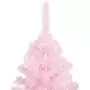 Albero di Natale Artificiale con Supporto Rosa 180 cm PVC