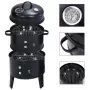 Griglia Barbecue a Carbone 3-in-1 40x80 cm