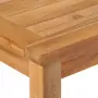 Set da Pranzo per Esterni 7 pz in Legno Massello di Teak