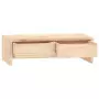 Supporto per Monitor 50x27x15 cm in Legno Massello di Pino