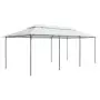 Gazebo 600x298x270 cm Bianco 180g/m²