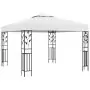 Gazebo con Luci LED a Stringa 3x3 m Bianco