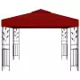 Gazebo 3x3 m Rosso Vino