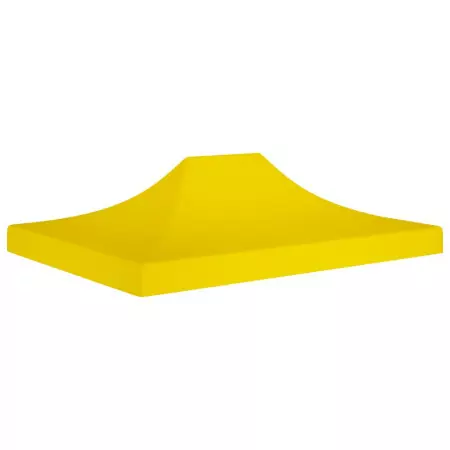 Tetto per Tendone per Feste 4x3 m Giallo 270 g/m²