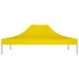 Tetto per Tendone per Feste 4x3 m Giallo 270 g/m²