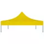 Tetto per Tendone per Feste 4x3 m Giallo 270 g/m²