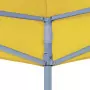 Tetto per Tendone per Feste 4x3 m Giallo 270 g/m²