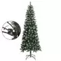 Albero di Natale Artificiale con Base Verde 240 cm PVC