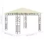 Gazebo con Zanzariera 3x3x2,73 m Crema 180 g/m²