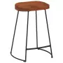 Sgabelli da Bar Gavin 2 pz 45x40x63 cm Legno Massello di Mango