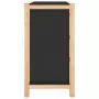 Credenza Nera 62x38x70 cm in Legno Multistrato