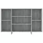 Credenza Grigio Sonoma 120x30x75 cm in Truciolato