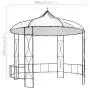 Gazebo 300x290 cm Bianco Rotondo